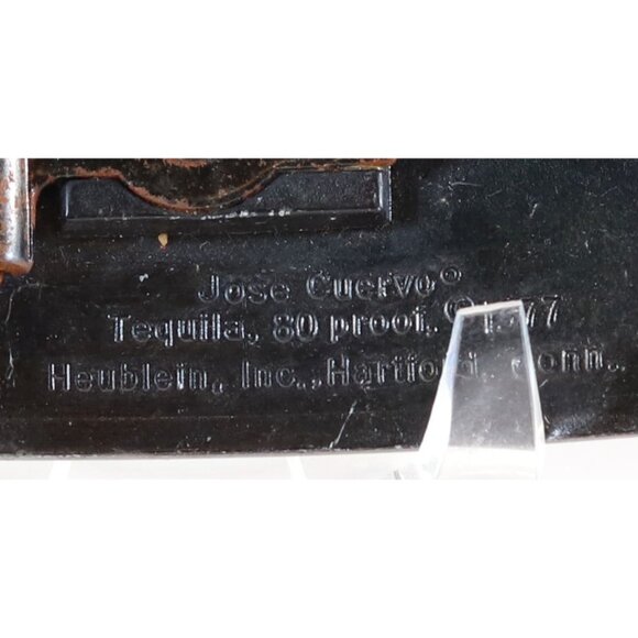 Jose Cuervo 30 Proof Belt Buckle Solid Metal Buckle 1977 Vintage USA Made - Picture 4 of 4